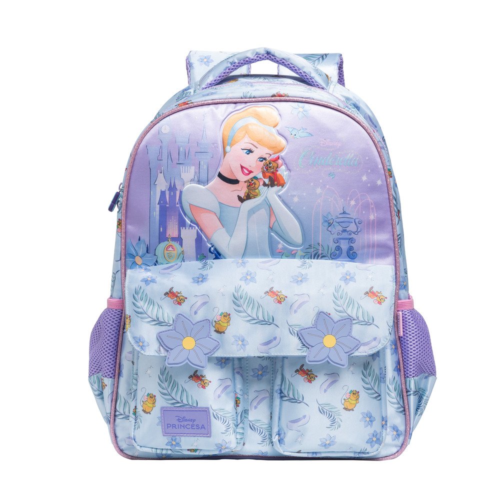 Mochila Escolar Cinderella Disney 16