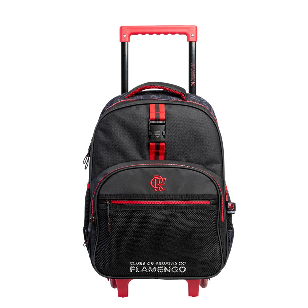 Mala com Rodas Oficial Flamengo