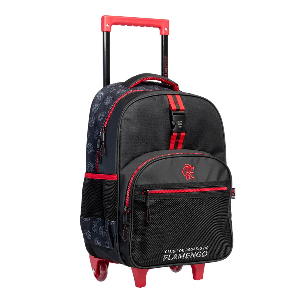 Mala com Rodas Oficial Flamengo