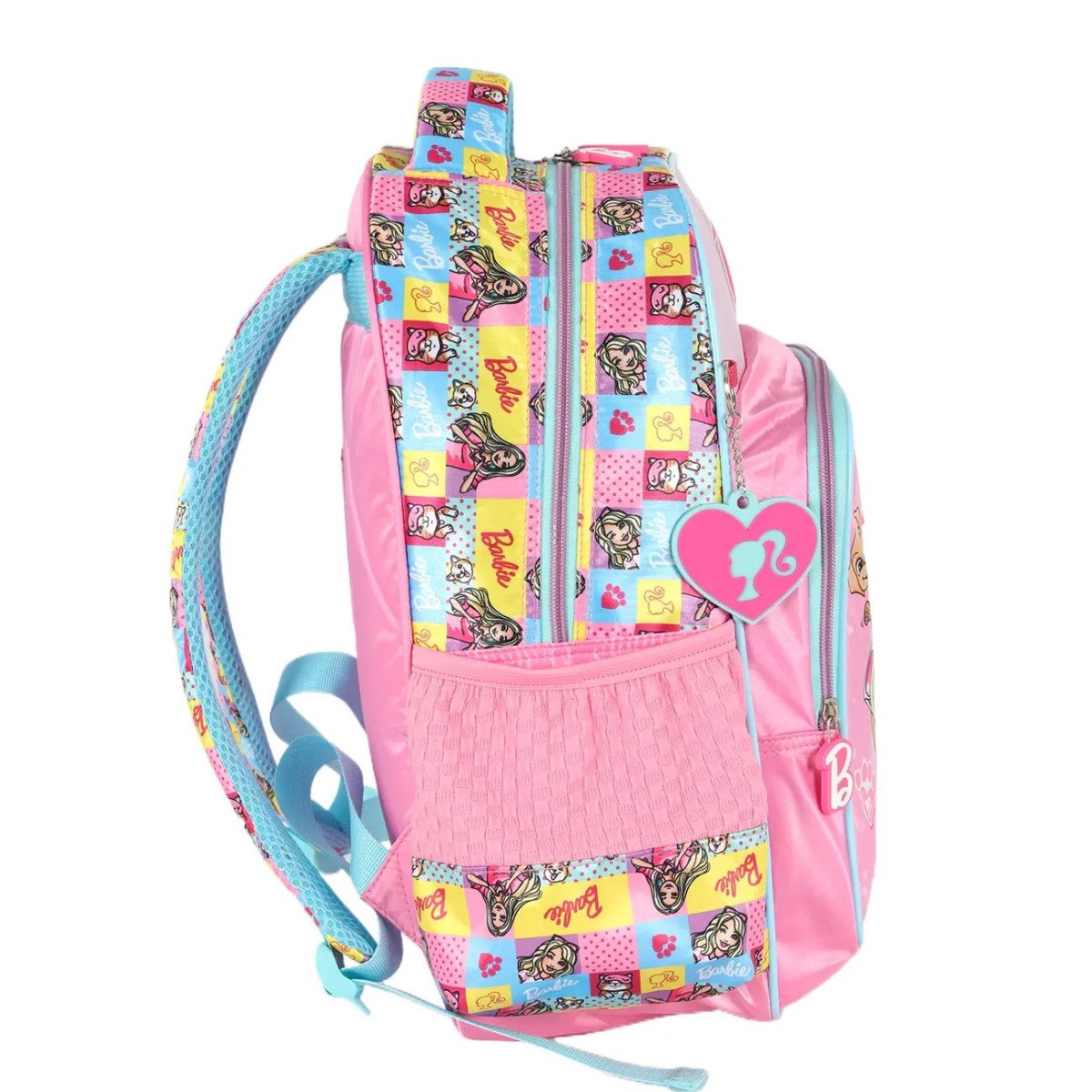 Mochila De Costas Luxcel Barbie Infantil Rosa