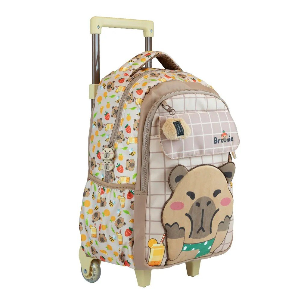 Mochila com Rodas Petit Brownie