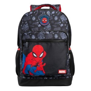Mochila Escolar Homem-Aranha Praticidade